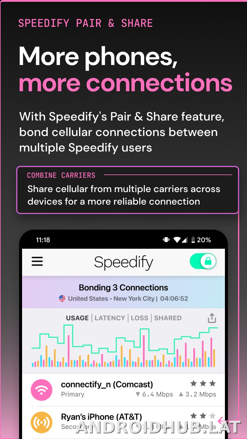 Speedify скриншот 5