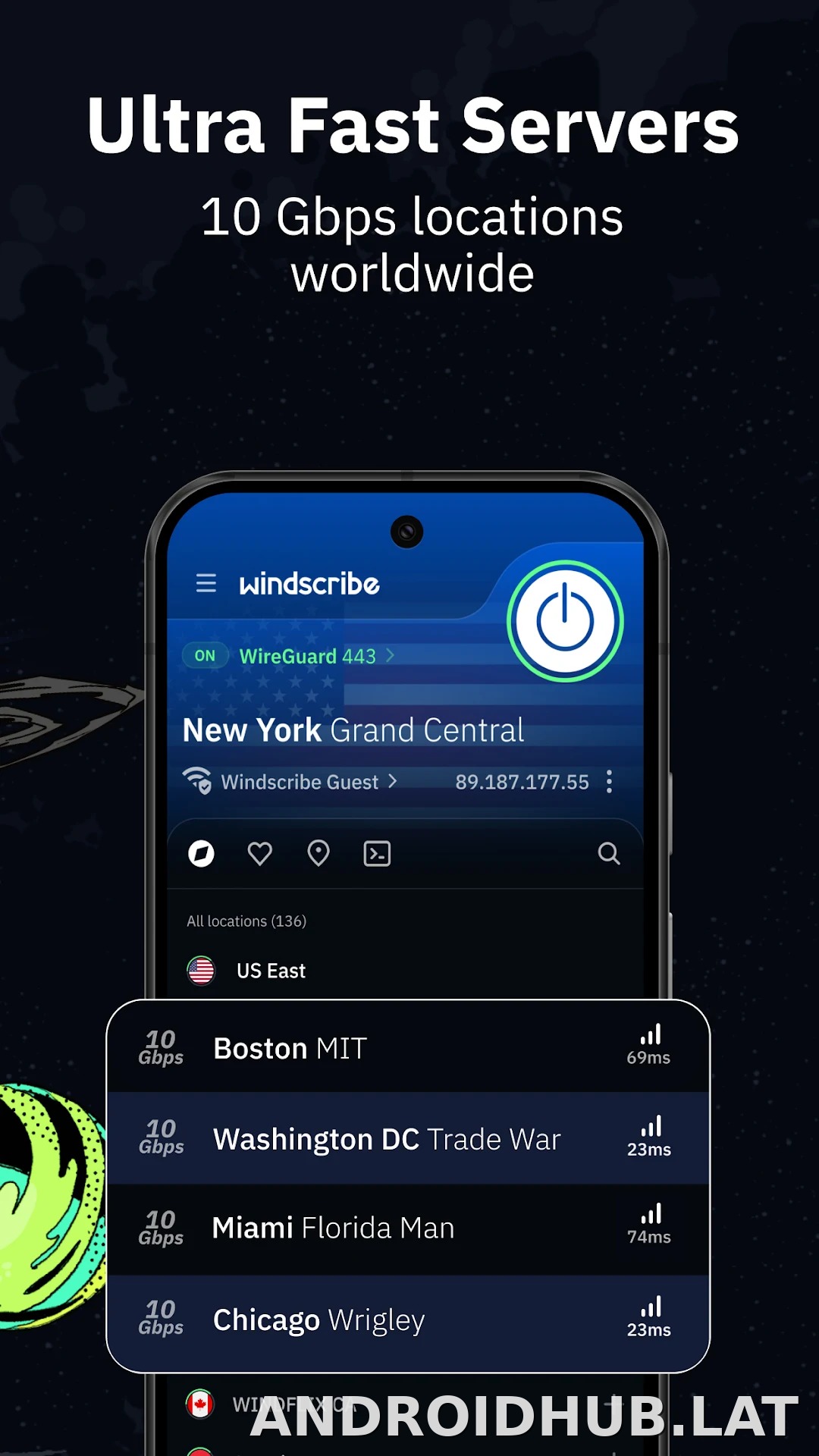 Windscribe скриншот 6