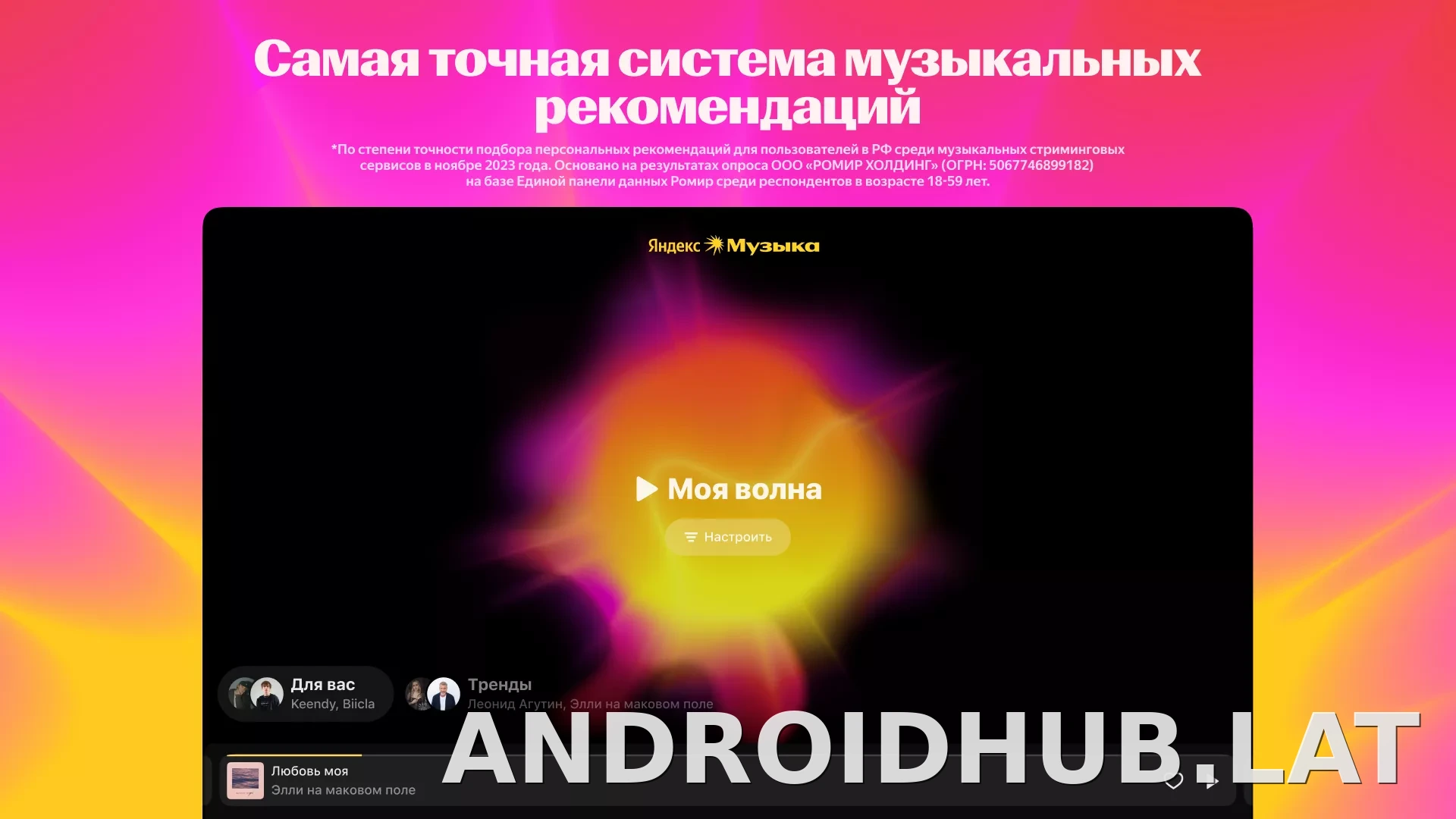 Яндекс Музыка скриншот 1